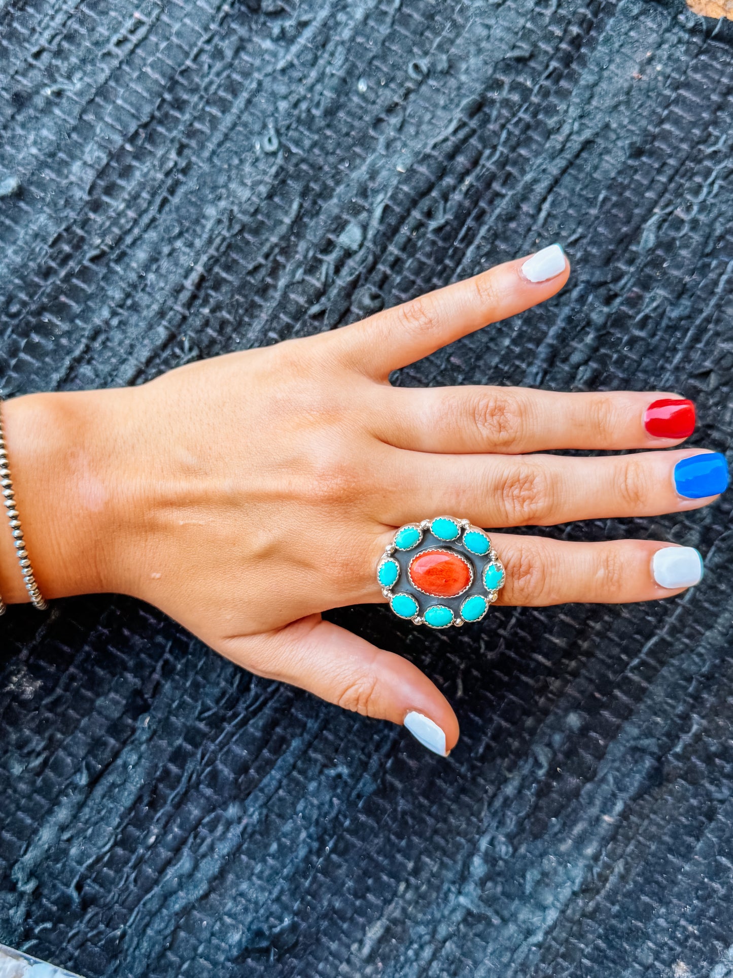 Port Aransas Turquoise/Spiny Ring