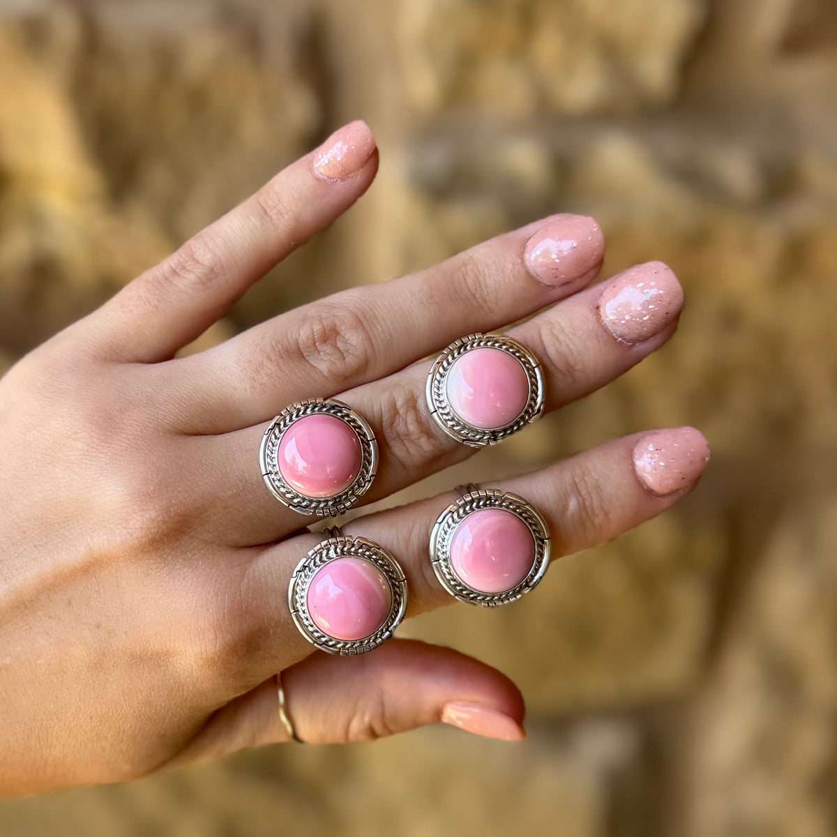 Timpson Pink Conch Ring – Horseshoe J & Co.