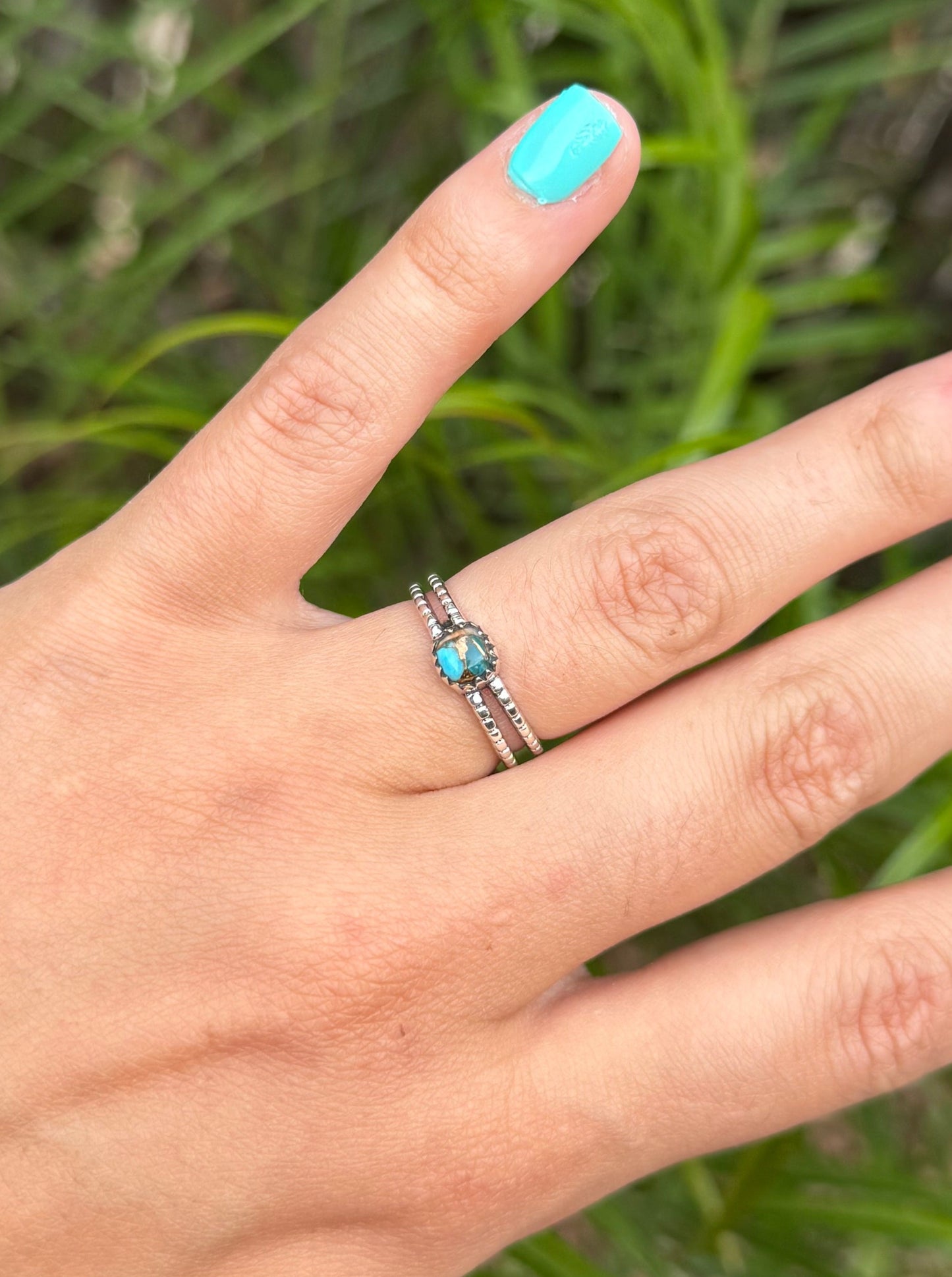 Lily Spiny/Turquoise Ring