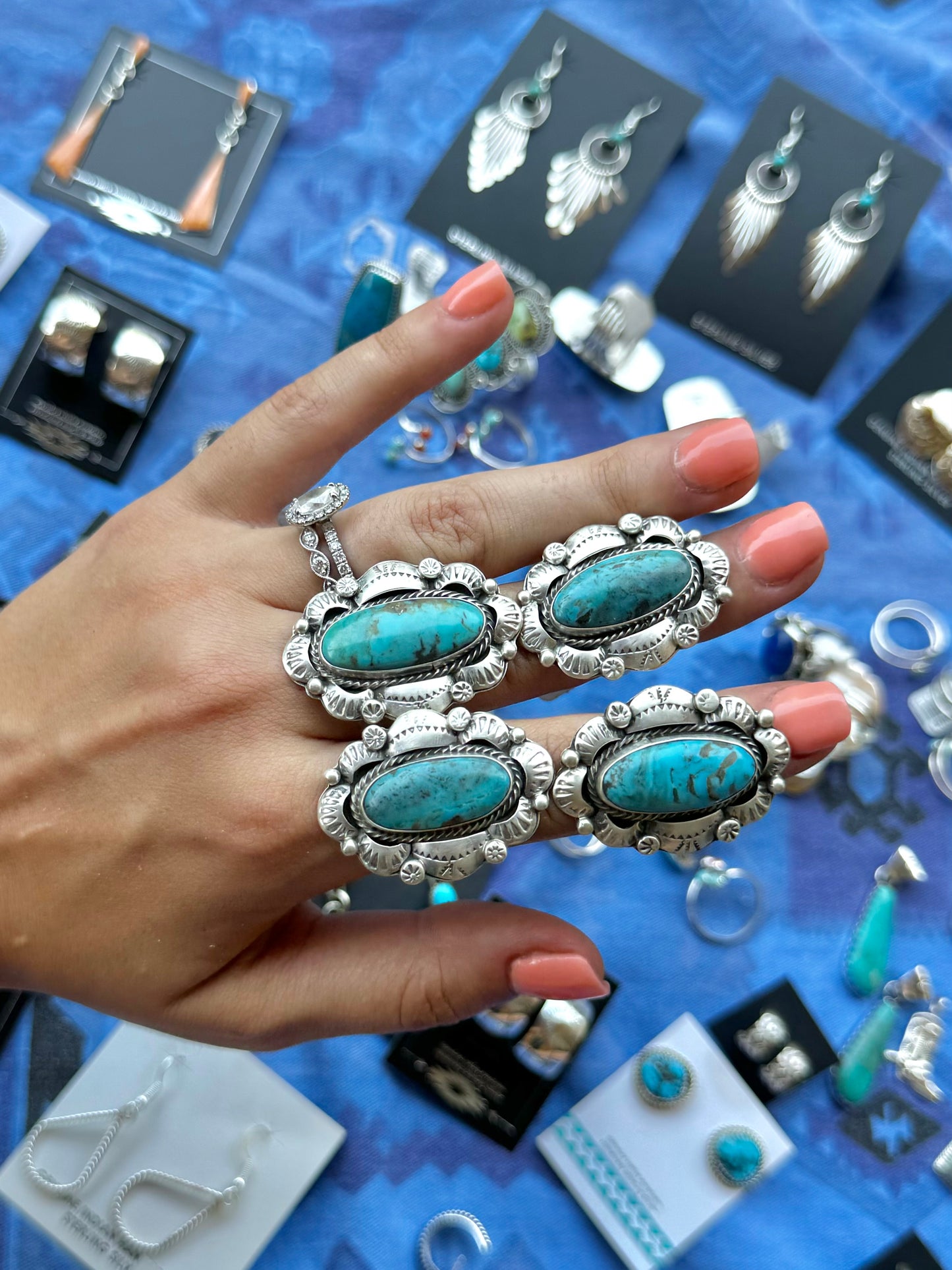 West Turquoise Ring