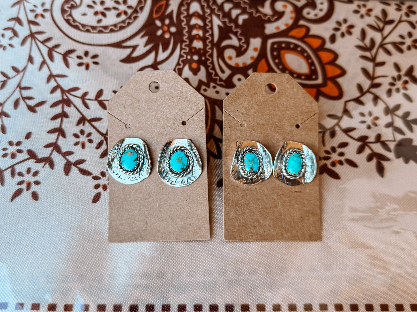 Turquoise Cowboy Hat Studs