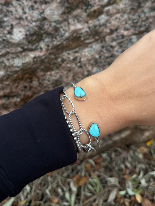 Deacon Turquoise Cuff Bracelet