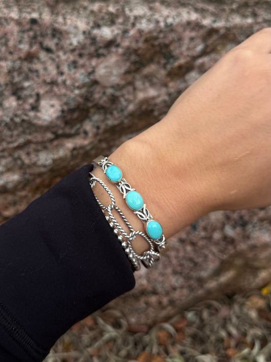 Jesse Turquoise Cuff Bracelet