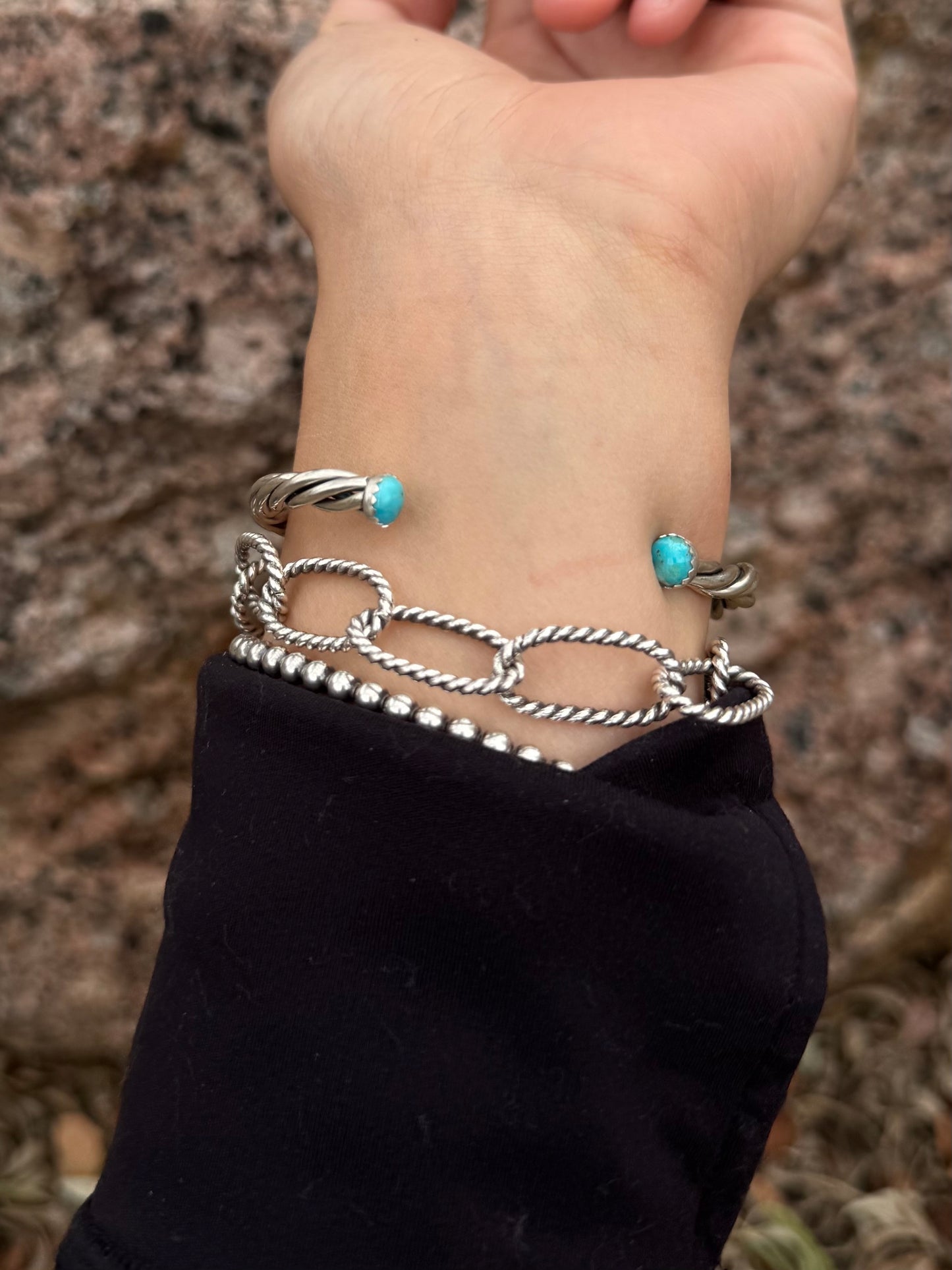 Tillie Turquoise Cuff Bracelet