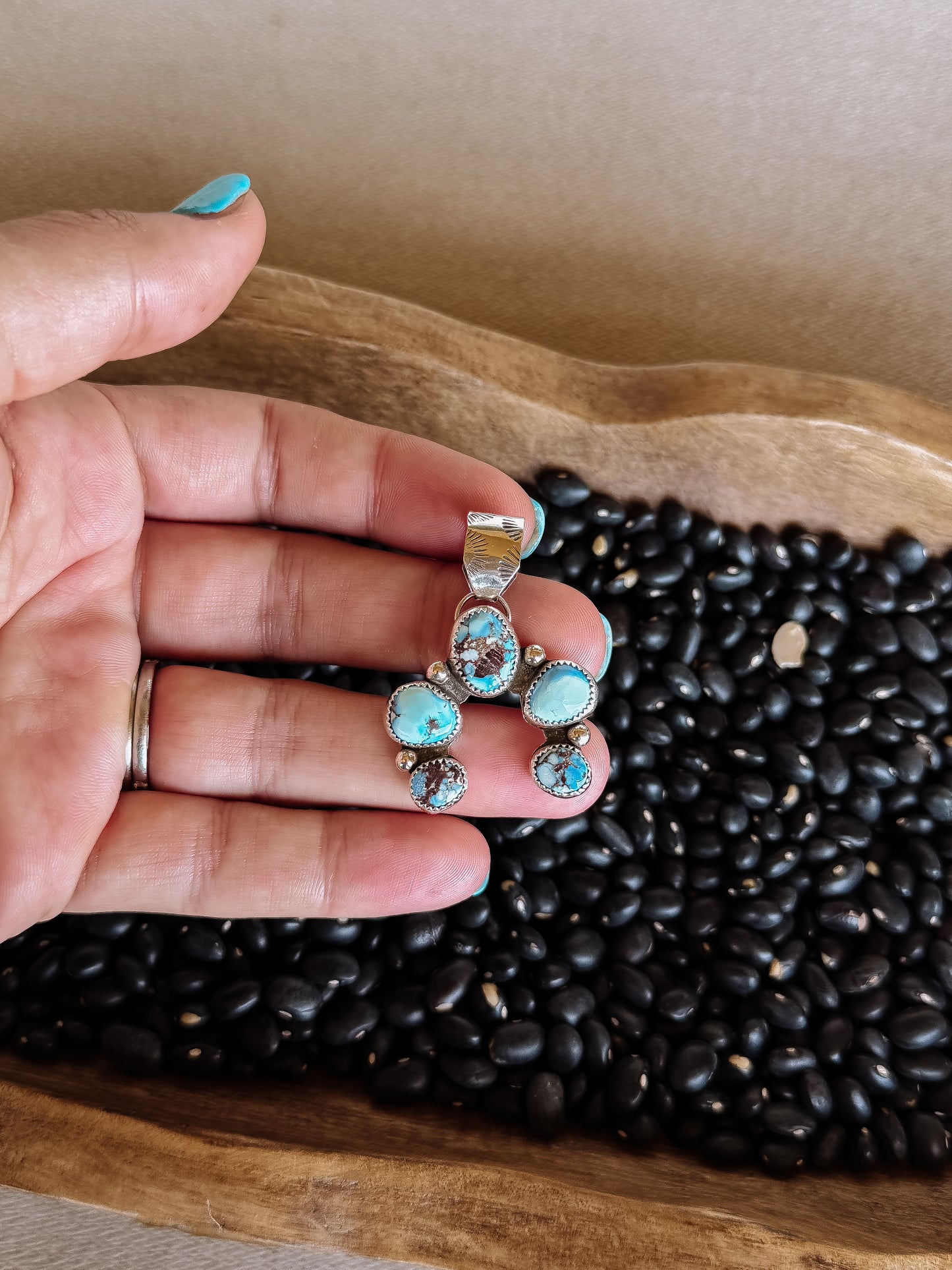 Rosenberg Golden Hills/Sonoran Gold Naja Pendants