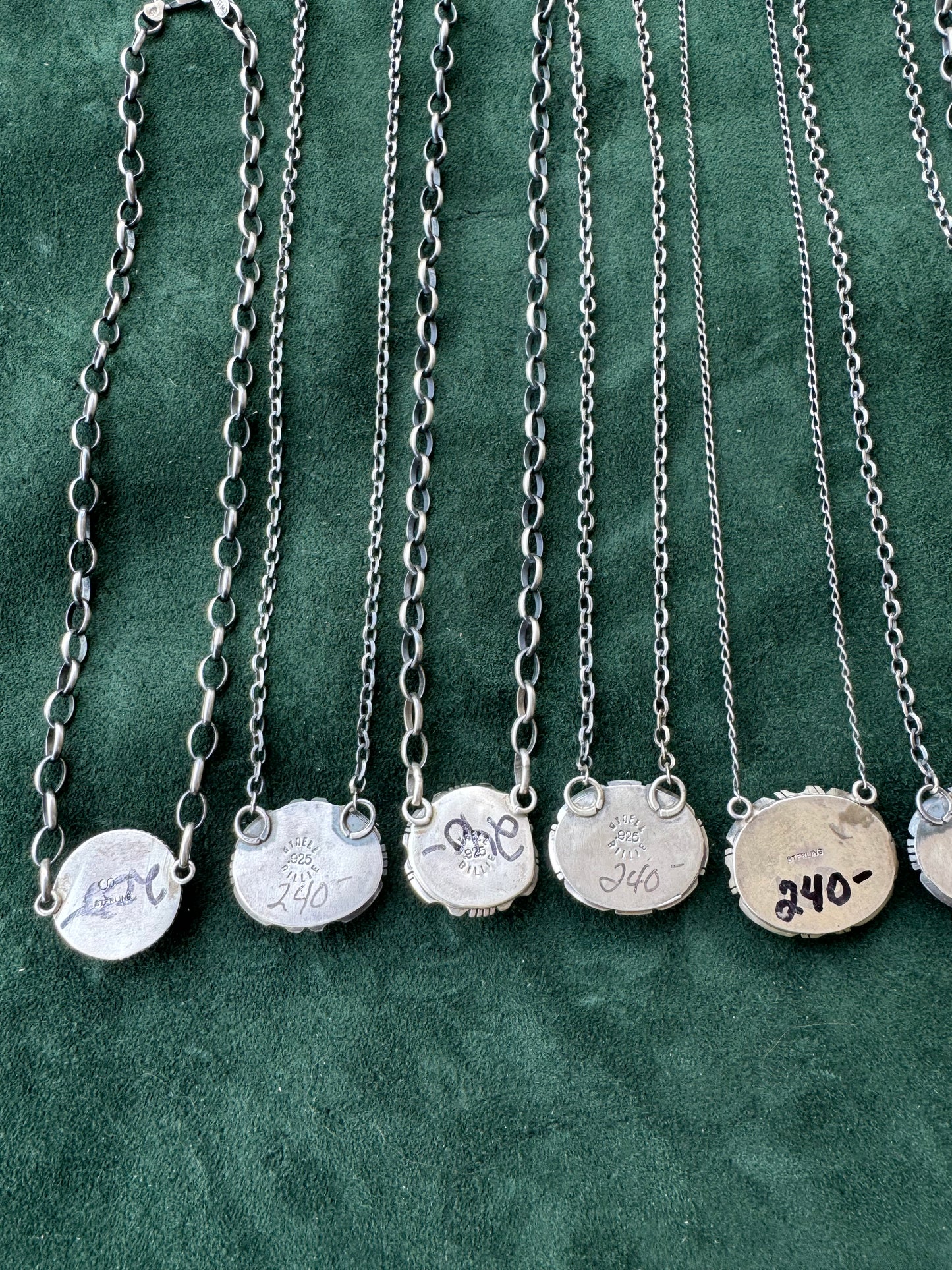 Stamped Native Necklaces