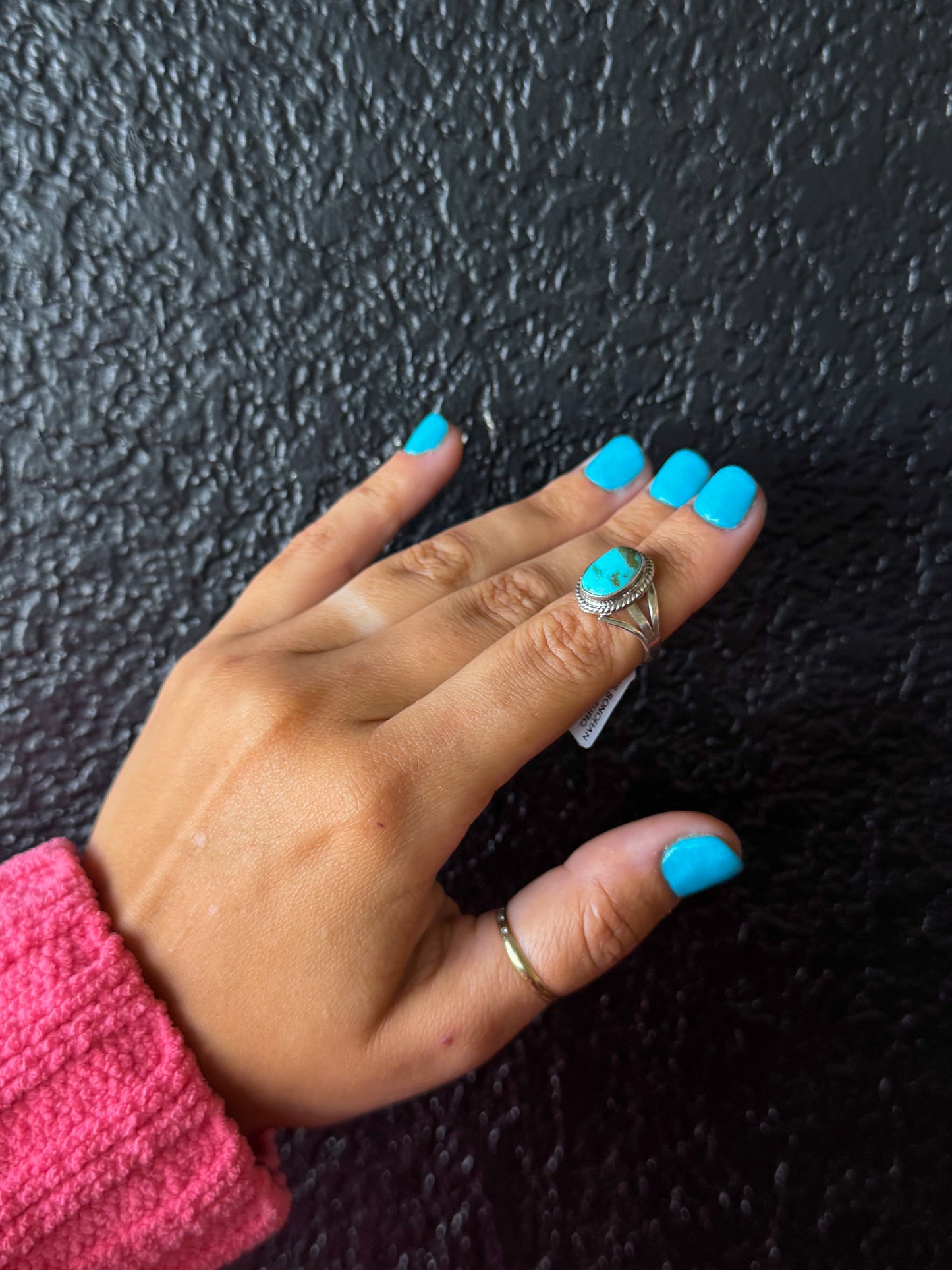 Hard Case Sonoran Gold Turquoise Ring