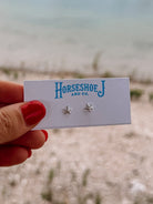 6mm Starfish Stud Earrings - Horseshoe J & Co.