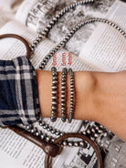 6mm Sterling Silver Pearl Bracelet - Horseshoe J & Co.