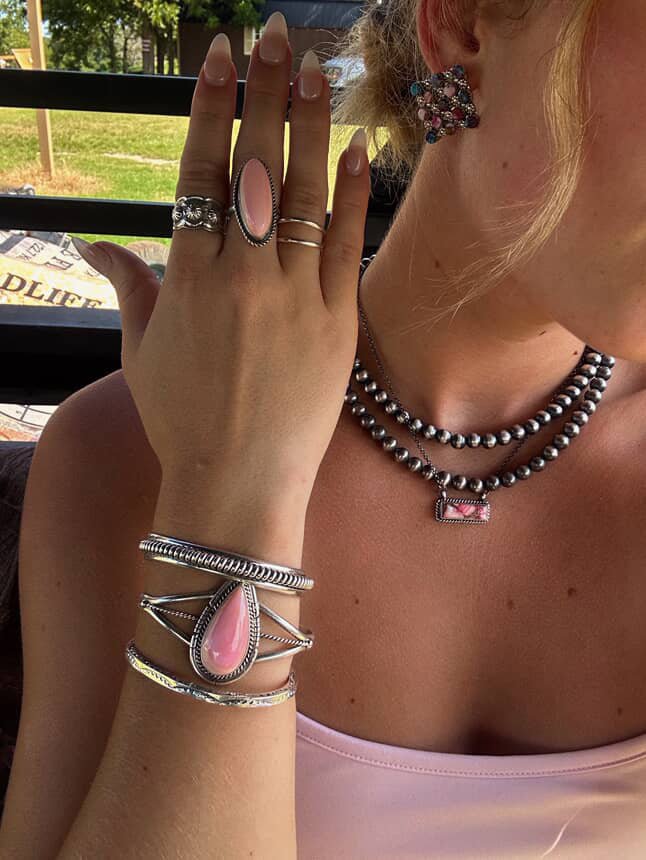 6mm Sterling Silver Pearl Necklace 14" - 36" - Horseshoe J & Co.