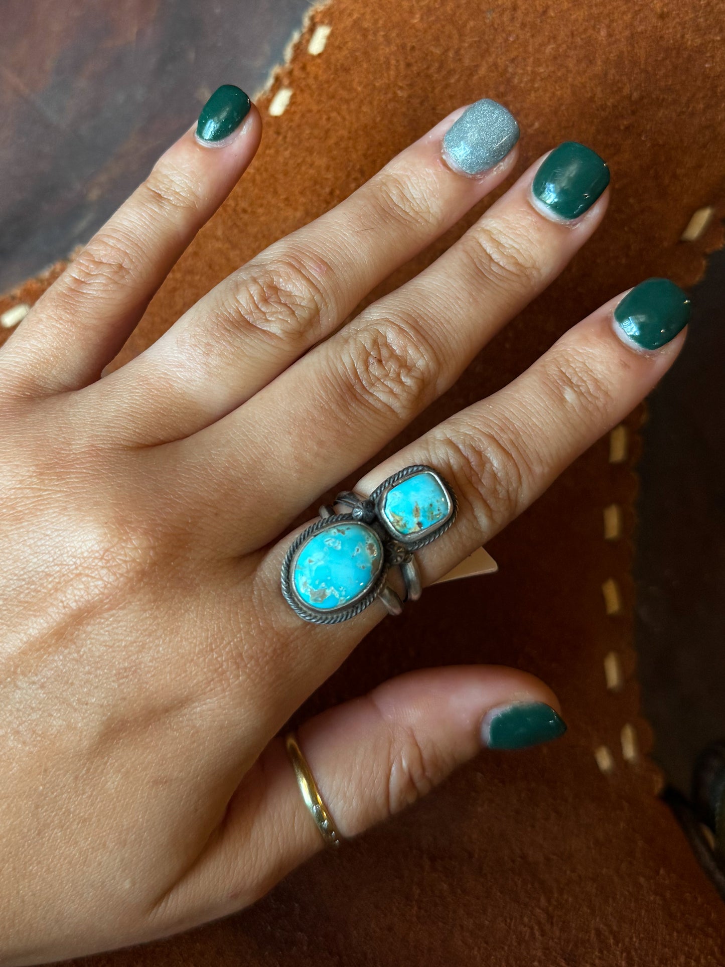 Kiowa Royston Turquoise Ring