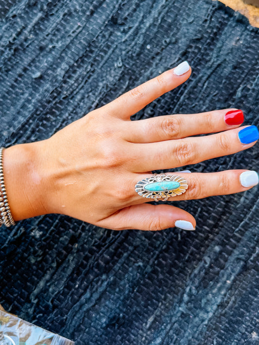 Chaz Turquoise Ring