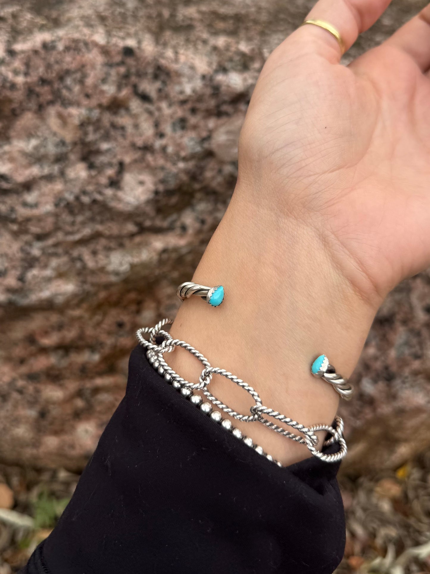 Tillie Turquoise Cuff Bracelet