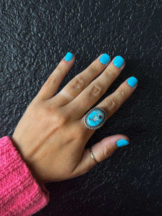 Frolic Blue Ridge Turquoise Adjustable Ring
