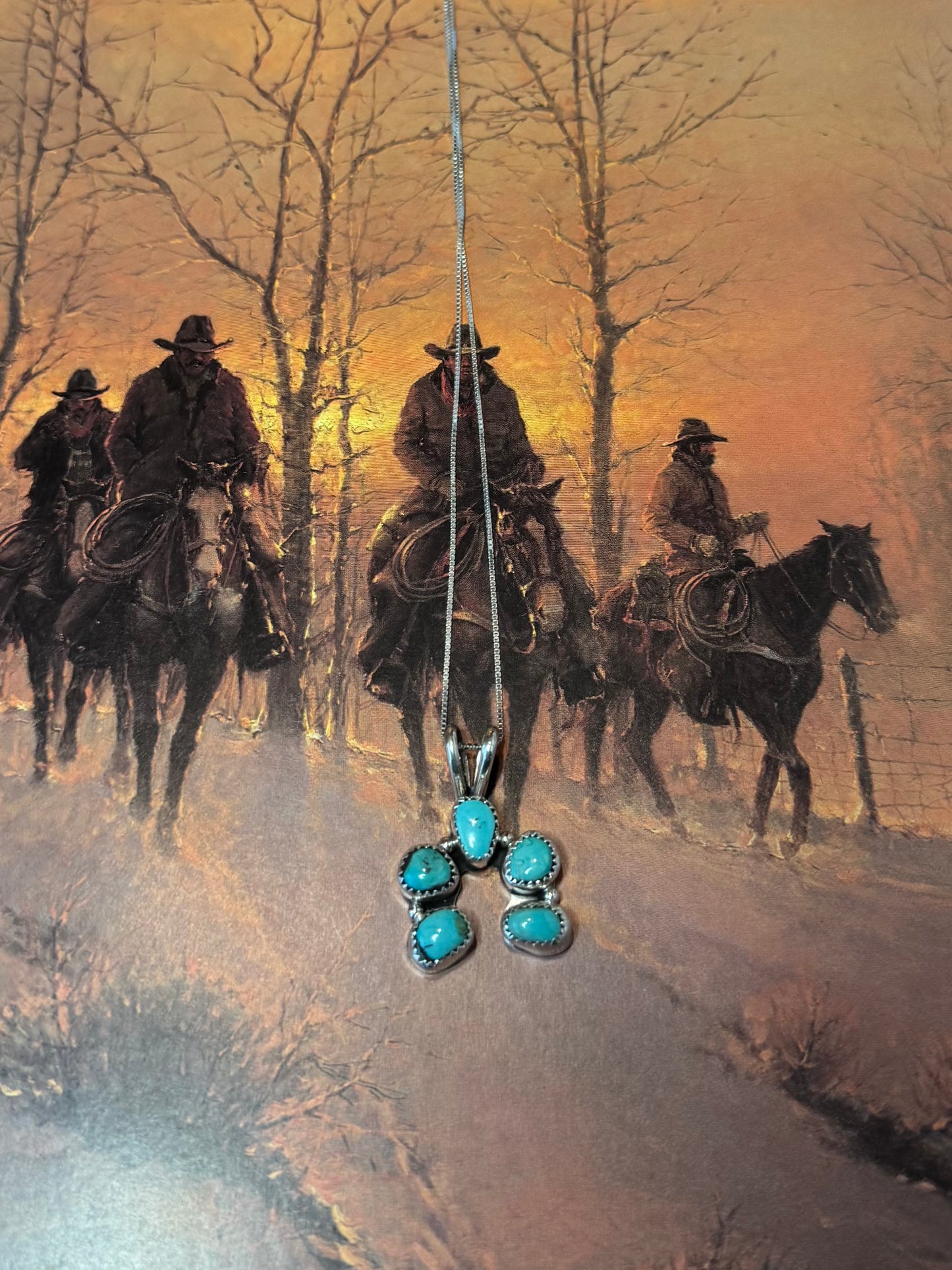 Colter Naja Turquoise Necklace