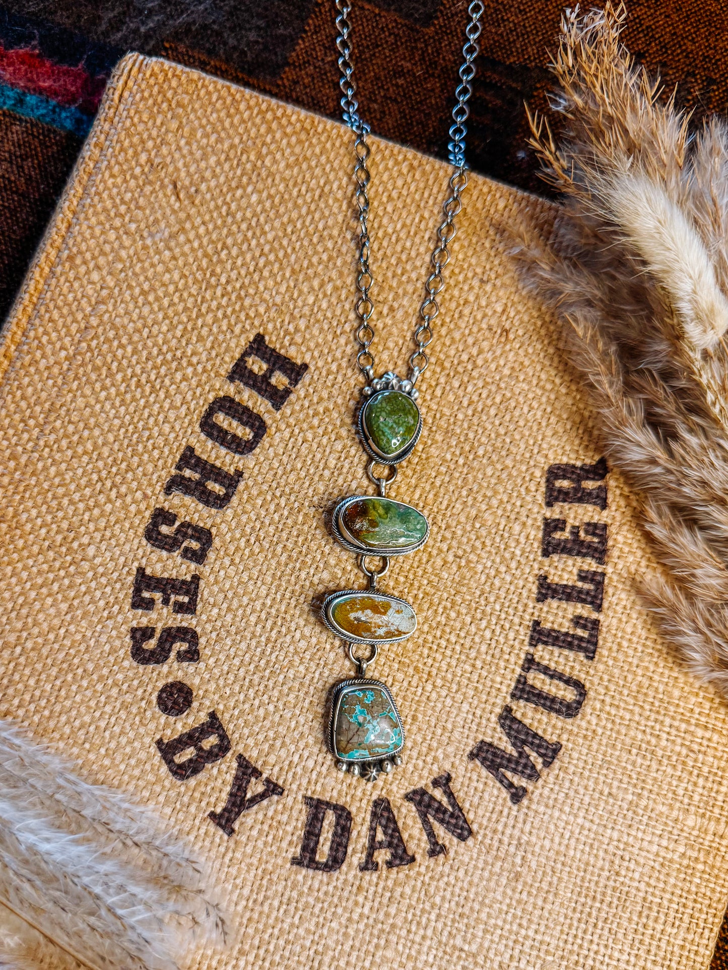 Comal Thunder Mountain Turquoise Lariat