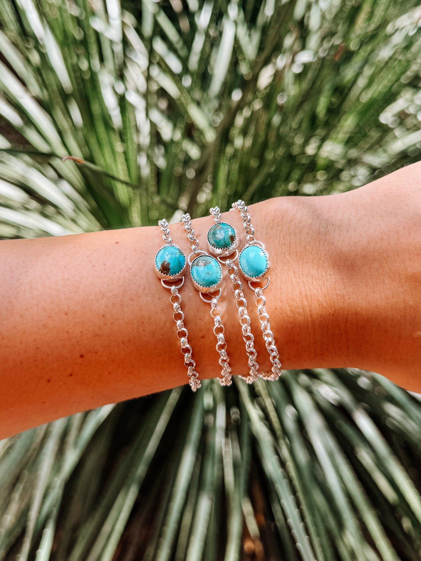 Atoka Turquoise Chain Bracelet