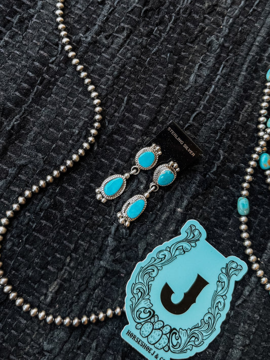 Tatum Turquoise Earrings