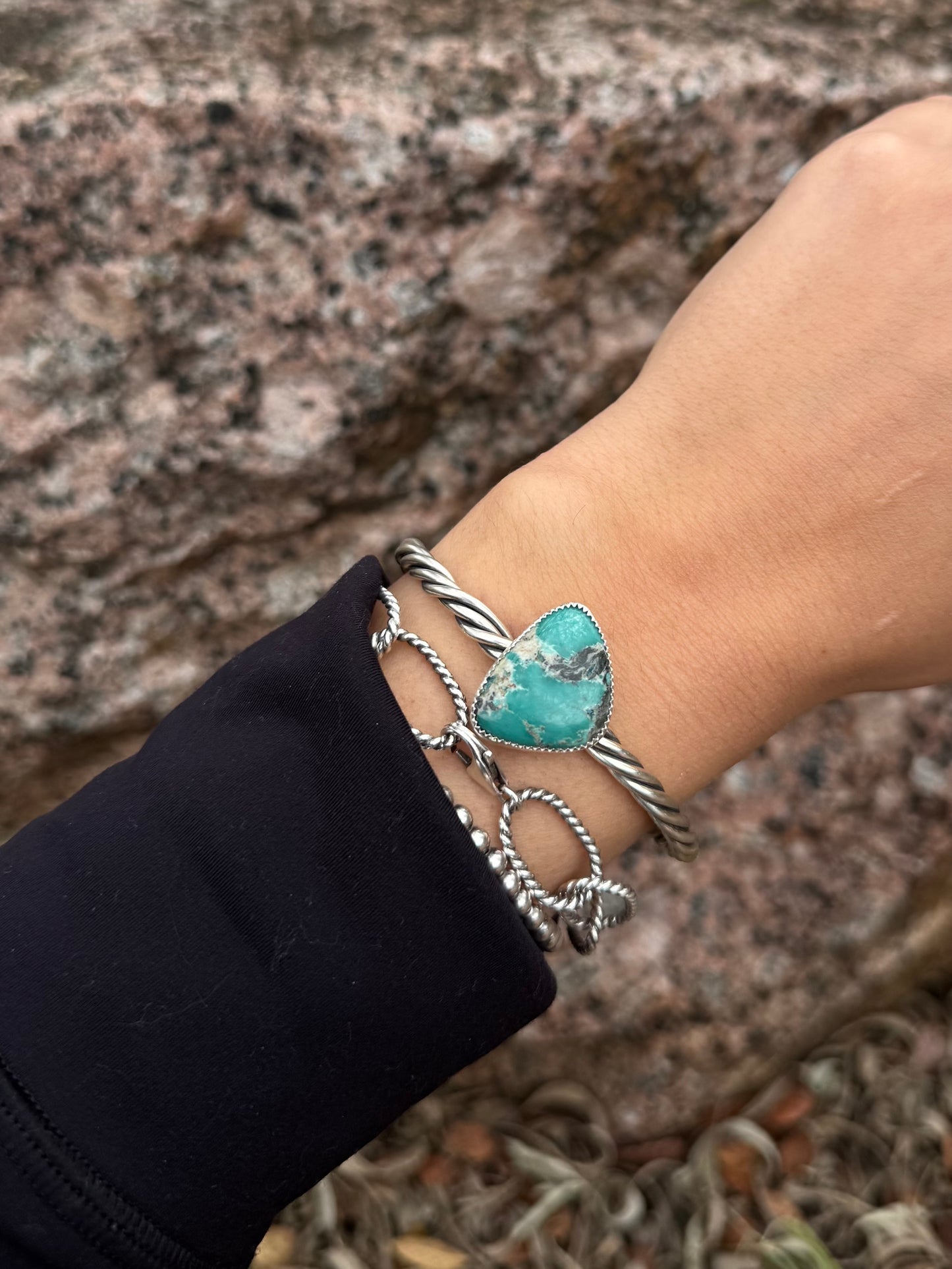 Tillie Turquoise Cuff Bracelet