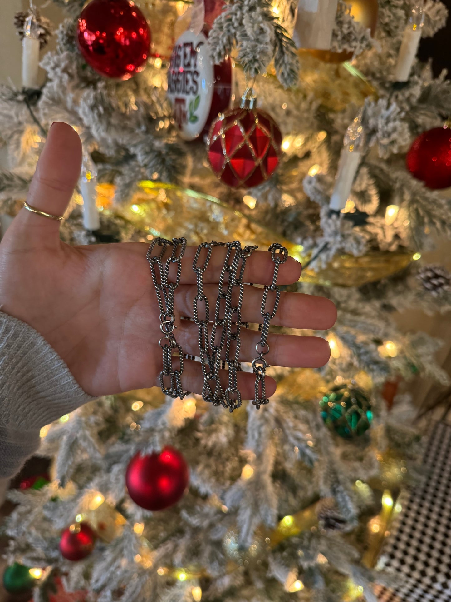 Aspen Silver Rope Bracelet