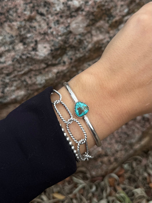 Billie Turquoise Cuff Bracelet