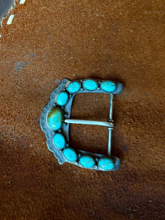 Pierce Turquoise Belt Buckle