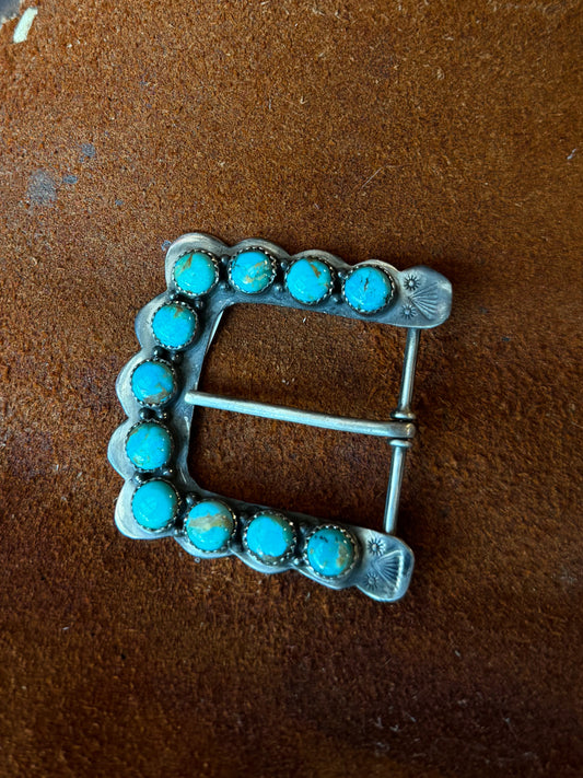 Wiggins Turquoise Belt Buckle