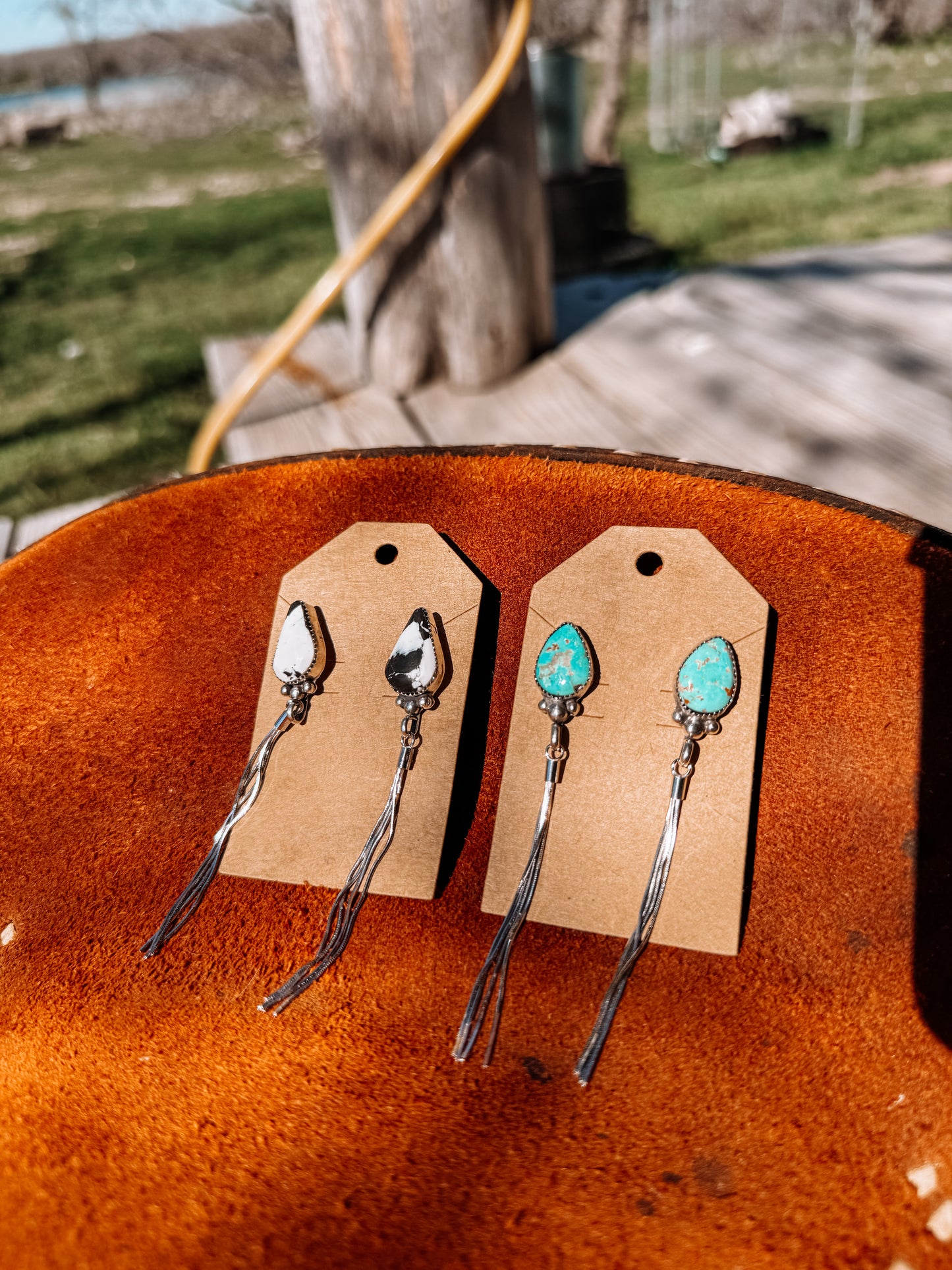 Lasso Turquoise Earrings