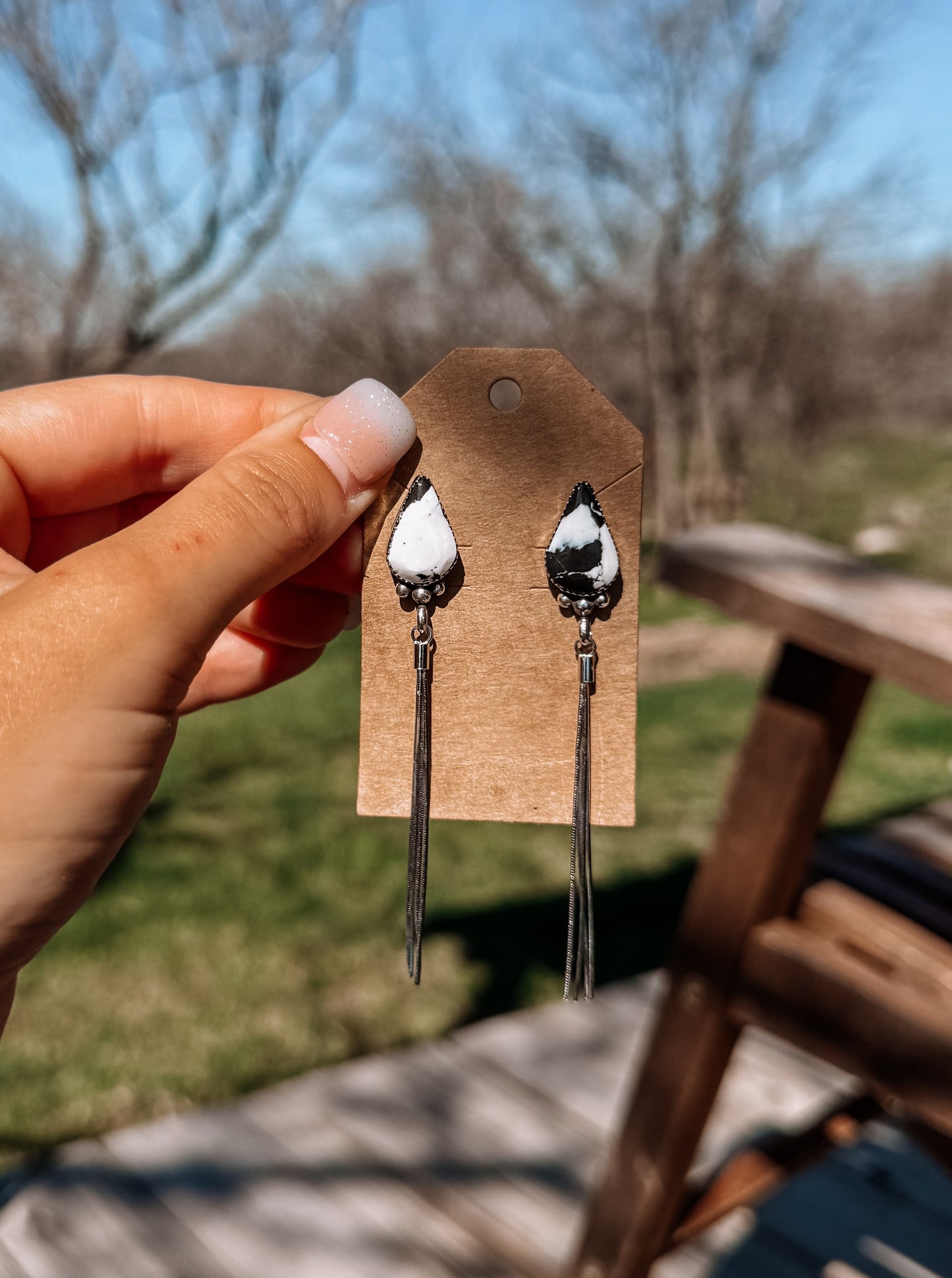 Ash Dangle Earrings