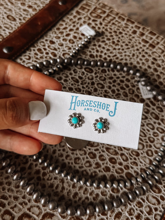 Lozano Turquoise Earrings