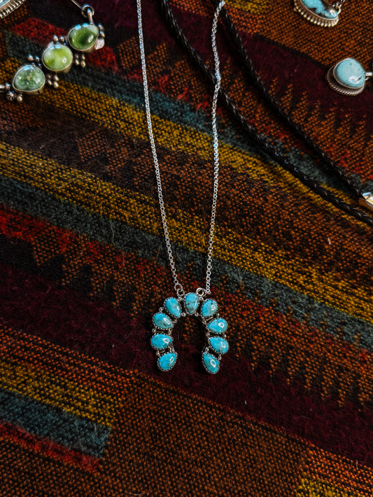 Highland Turquoise Naja Necklace