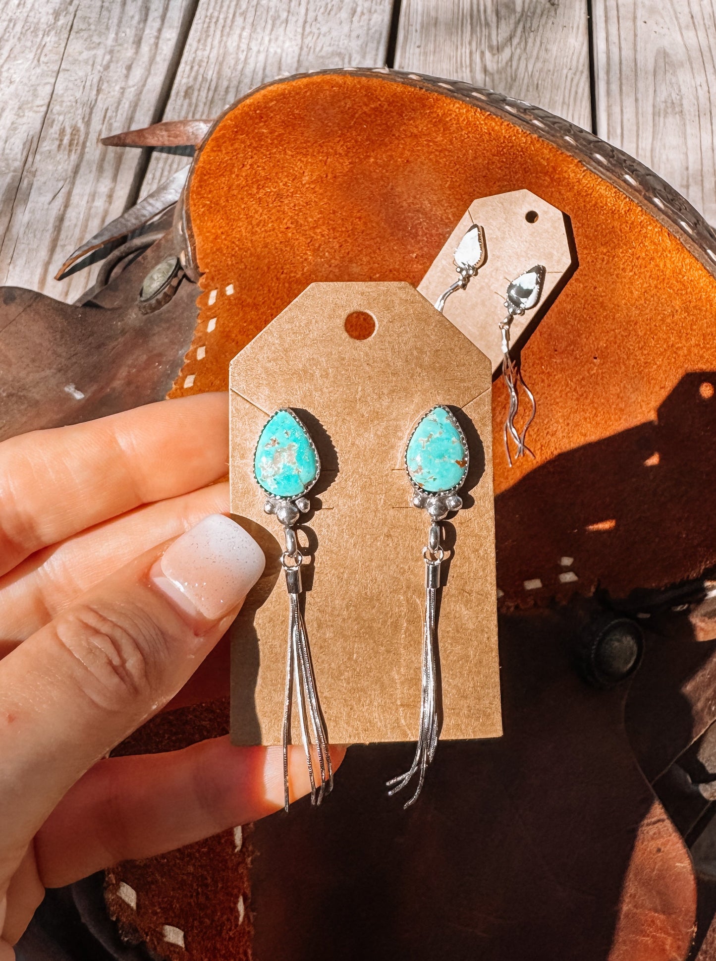 Lasso Turquoise Earrings