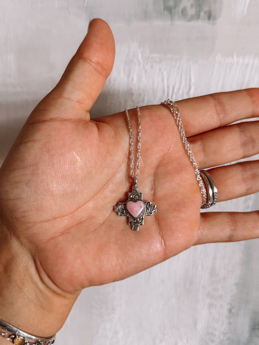 Poynor Pink Conch Necklace