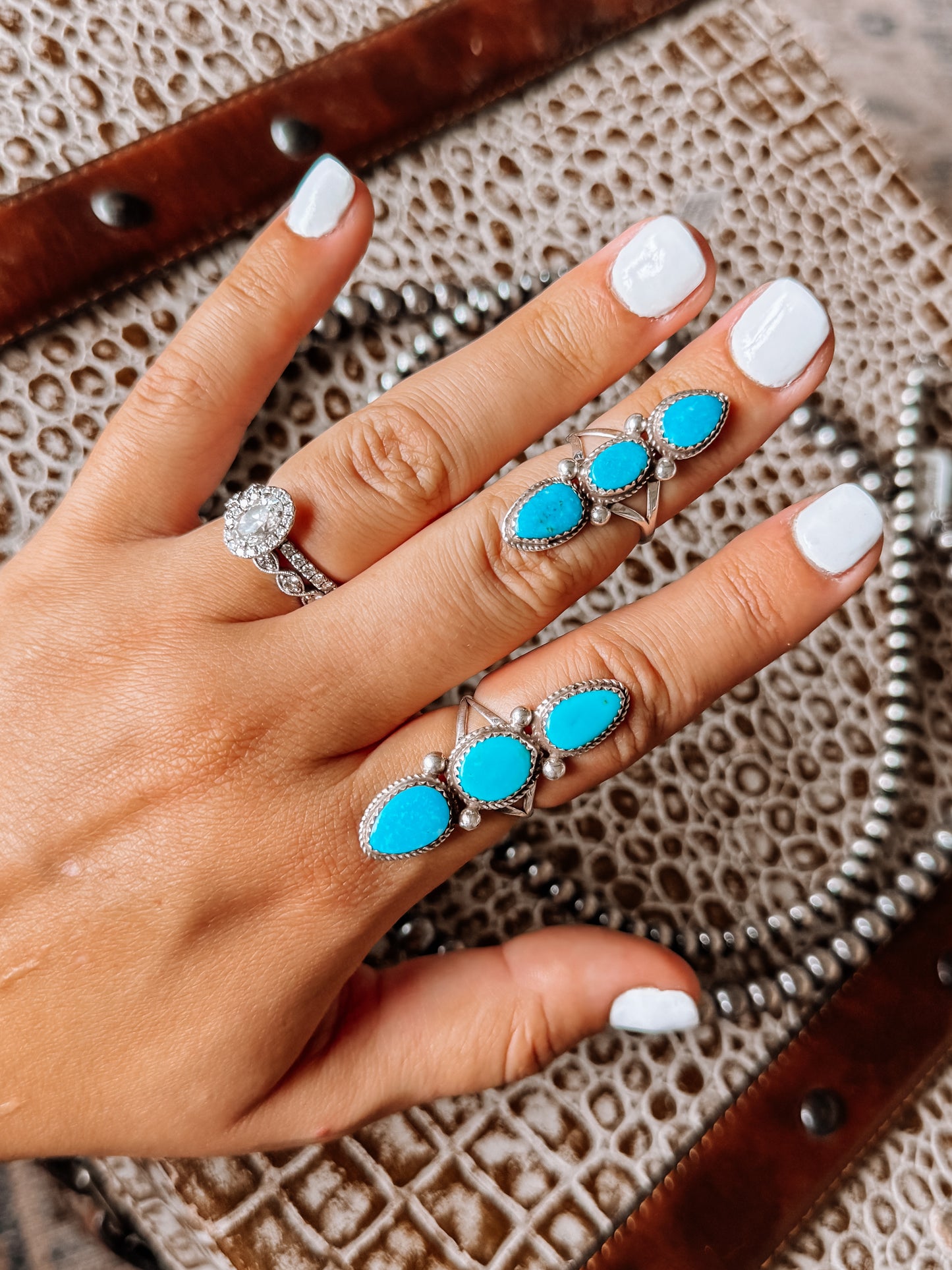 Bronte 3 Stone Ring