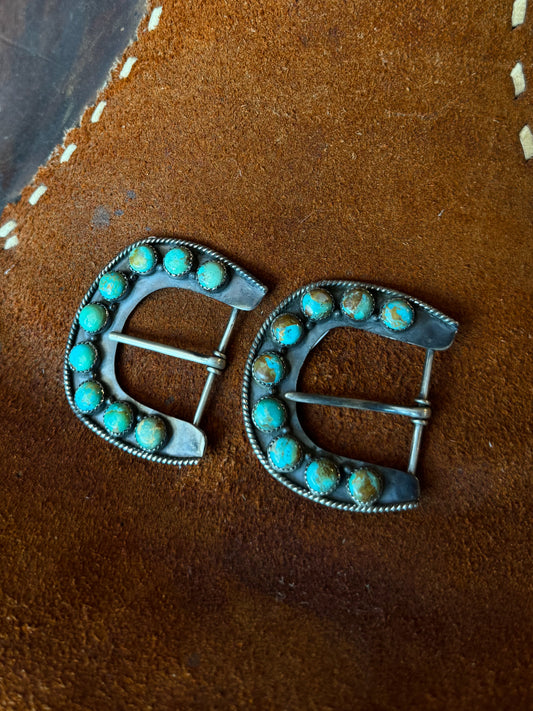 Genoa Turquoise Belt Buckle