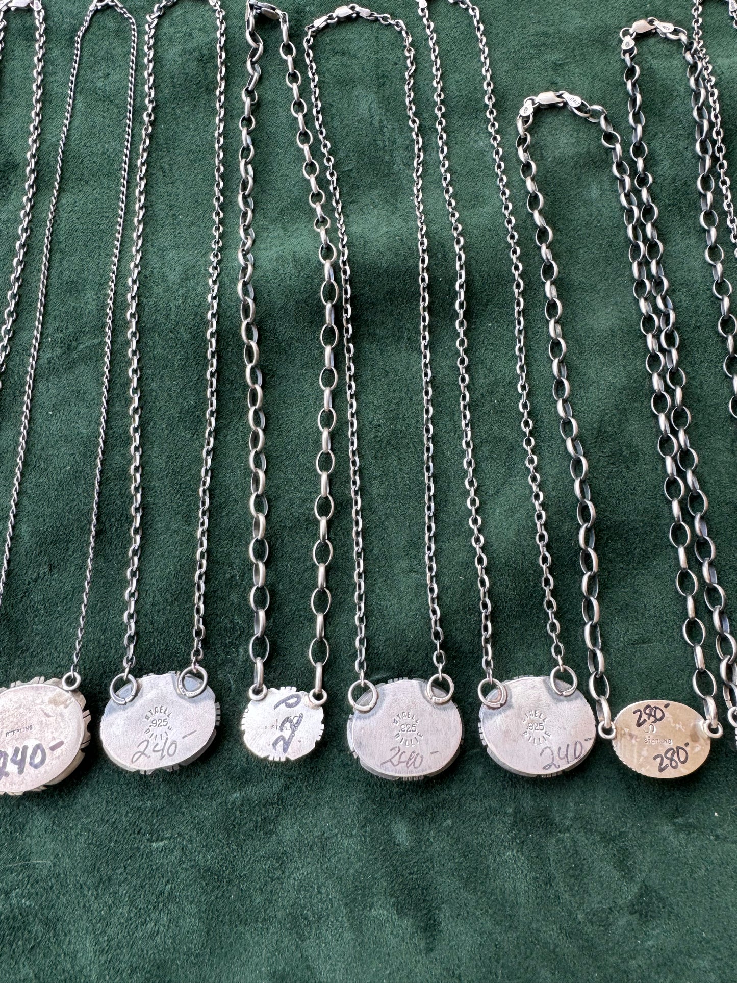 Stamped Native Necklaces