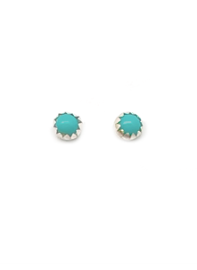 Tiny Turquoise Studs