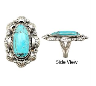 West Turquoise Ring