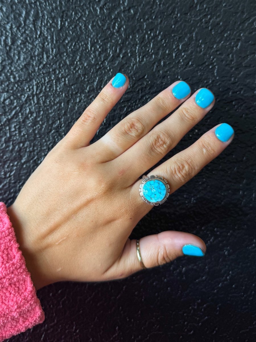Ace - High Turquoise Ring - ring - Horseshoe J & Co.