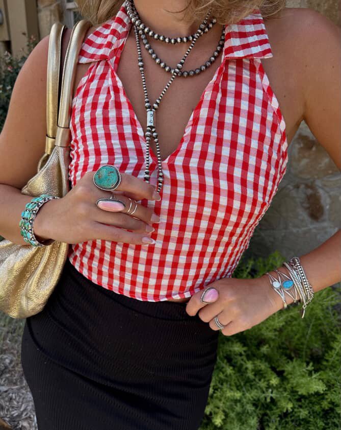 Alba Mother of Pearl Cuff Bracelet - Horseshoe J & Co.