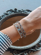 Aspen Silver Rope Chain Bracelet - Horseshoe J & Co.
