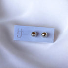 Beckton Silver Stud Earrings - Horseshoe J & Co.