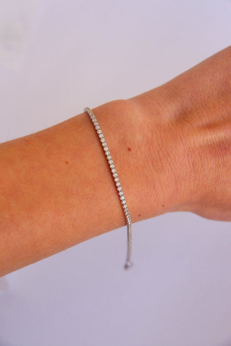 Birney 1.75mm Tennis Bracelet - Horseshoe J & Co.