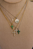Bonner Mother of Pearl Cross Necklace - Horseshoe J & Co.