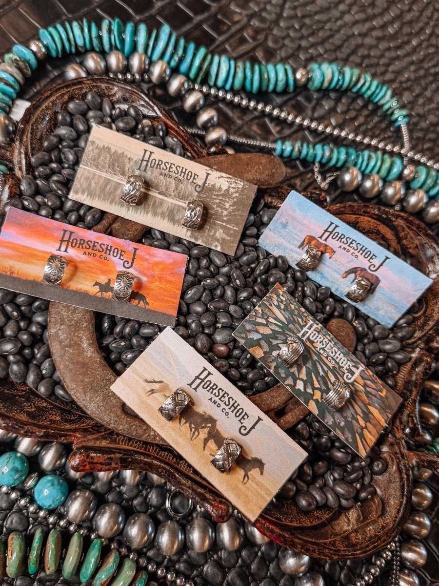 Canoodle Mini Hoop Earrings - Horseshoe J & Co.