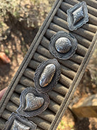 Cascade Concho Adjustable Ring - Horseshoe J & Co.