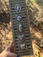 Cascade Concho Adjustable Ring - Horseshoe J & Co.