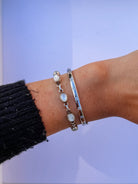 Chinook Bezel - Set Bangle - Horseshoe J & Co.