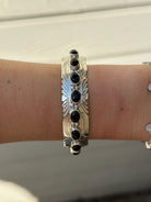 Cochise Black Onyx Cuff Bracelet - Horseshoe J & Co.