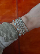 Cowdrey Silver Twist Cuff - Horseshoe J & Co.